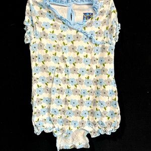 0-3m Kickee Pants ruffle romper